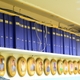 Editions of Model Railroader magazine stored in binders that dated back to 1939.